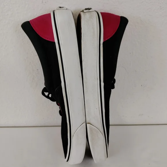 Vans Mens Era 721494 Black Casual Shoes Sneakers Size 7.5 - Picture 4 of 12